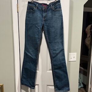 Wrangler Women's Dark Blue Jeans. Size 11/12x34